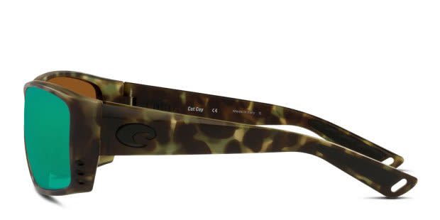 Costa Del Mar 06S9024 Cat Cay Tortoise, Green Prescription