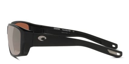 Costa Del Mar 6S9105 Tuna Alley Pro Black , Gold , Silver glasses - Black / Gold / Silver - Side View