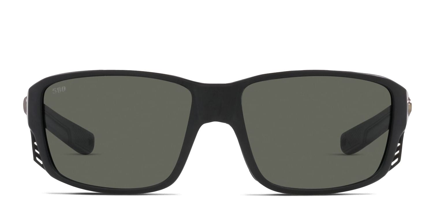 Costa Del Mar 6S9006 Fantail black frame with grey 580p