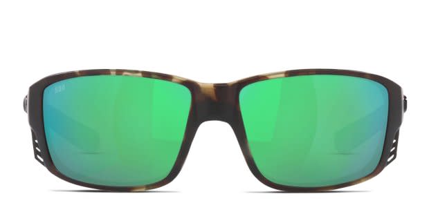 Costa Del Mar 6S9105 Tuna Alley Pro tortoise frame with green