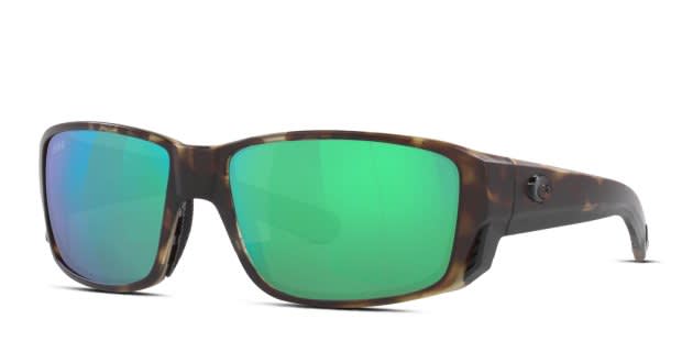 Costa Del Mar 6S9105 Tuna Alley Pro tortoise frame with green