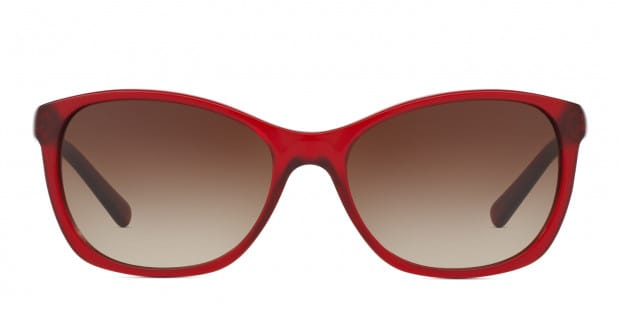 DKNY DY4093 Red w/Brown Prescription Sunglasses 50% Off Lenses