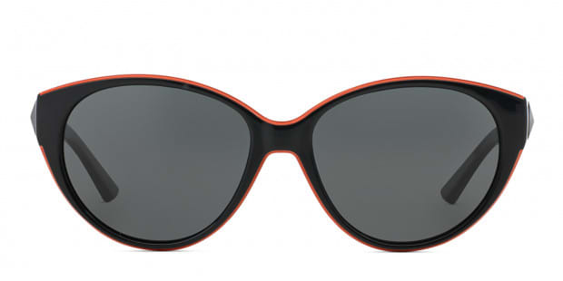 DKNY DY4120 Black, Orange w/Grey Prescription Sunglasses 50% Off