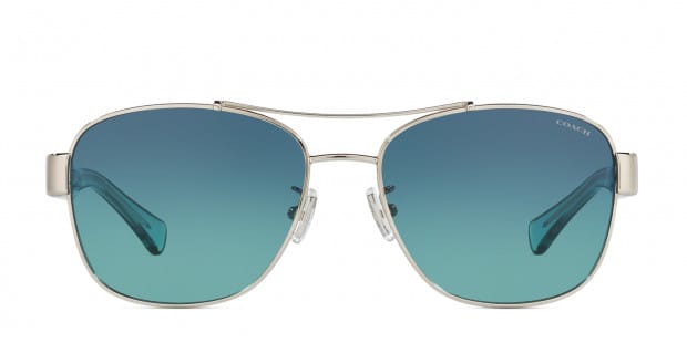 Coach teal sunglasses 2025
