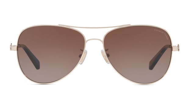 Coach HC7074 Gold w Brown