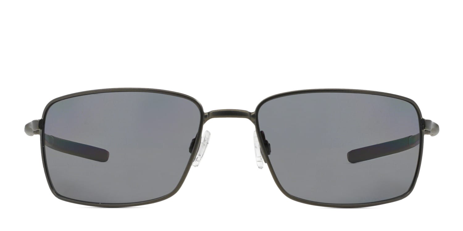 Oakley OO4075 Square Wire Silver Prescription Sunglasses