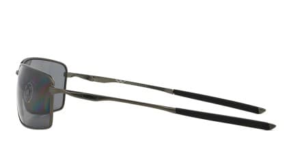 Oakley Square Wire Black w/Grey glasses - Black - Side View