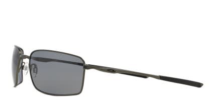 Oakley Square Wire Black w/Grey glasses - Black - Angle View