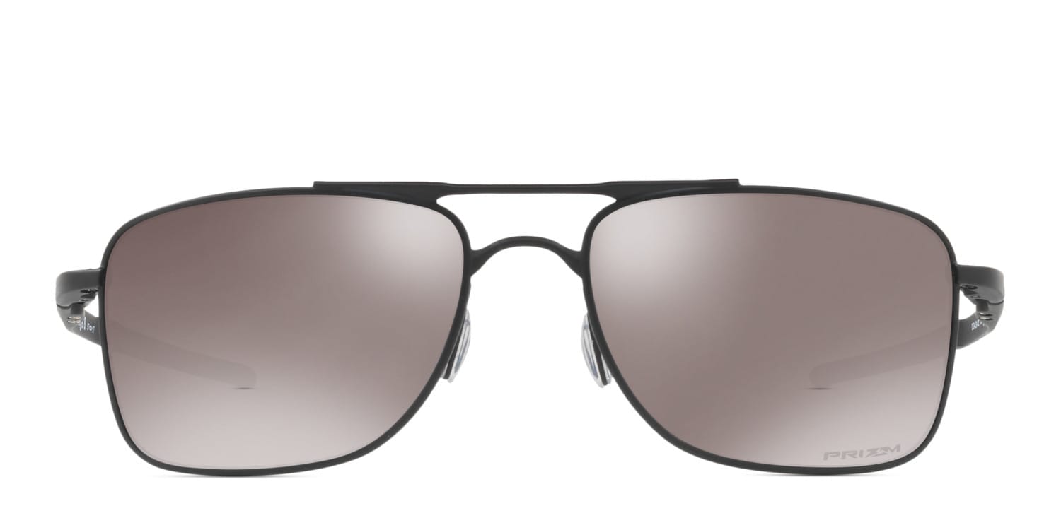 Oakley OO4124 Gauge 8 Prizm Matte Black glasses - Black - Frontal View