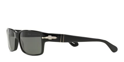 Persol PO2803S Black w/Green glasses - Black / Green - Angle View
