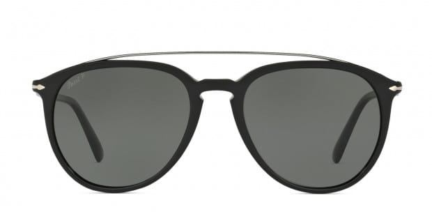Persol PO3159S Black w/Green Prescription Sunglasses 50% Off Lenses