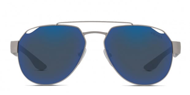 Prada PS 57US Gunmetal Sunglasses
