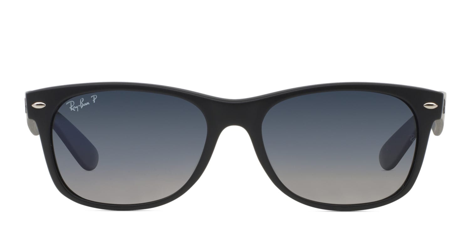 Ray-Ban RB2132 New Wayfarer Matte Black Sunglasses