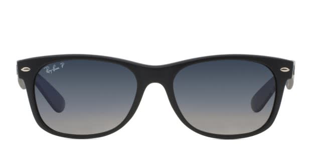 Ray-Ban RB2132 New Wayfarer Matte Black Sunglasses