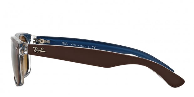 Ray-Ban RB2132 New Wayfarer Brown, Clear, Blue