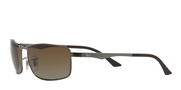 Ray-Ban RB3498 029/T5 Matte Gunmetal Sunglasses