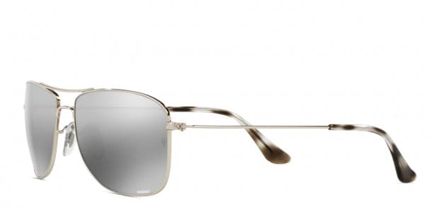 Ray Ban 3543 Shiny Silver w Silver Polarized