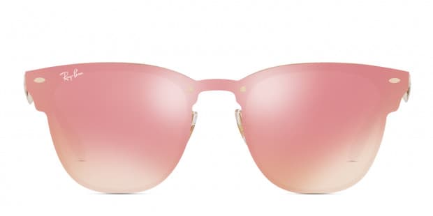 Ray ban blaze clubmaster pink deals
