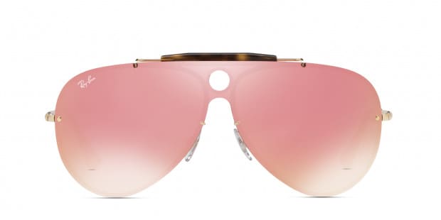 Ray Ban 3581N Blaze Shooter Gold w Pink
