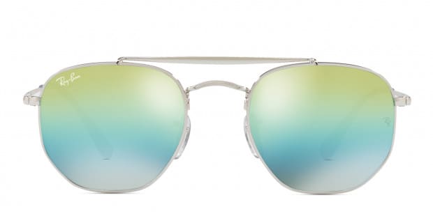 Ray Ban RB3648 The Marshal Silver Sunglasses