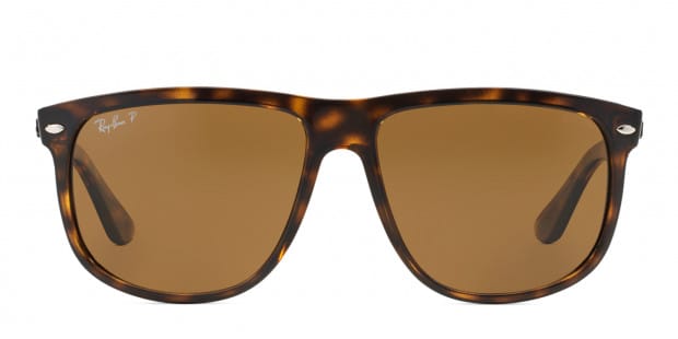 Ray Ban RB4147 Boyfriend Brown Tortoise Sunglasses