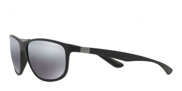 Ray Ban 4213 Matte Green w Silver Polarized Prescription Sunglasses 50 Off Lenses