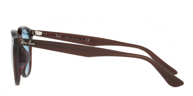 高速配送 4259F Ray-Ban Shiny w/Blue Brown 小物