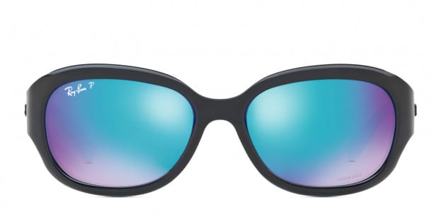 Ray Ban 4282CH Black w Green Blue