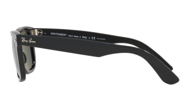 Ray-Ban 4340 Wayfarer Black w/Green Polarized Prescription