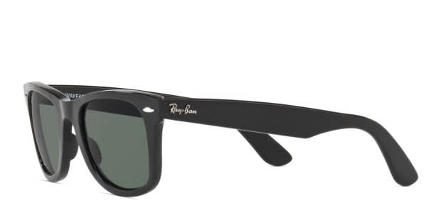 Ray-Ban 4340 Wayfarer Black w/Green Polarized Prescription