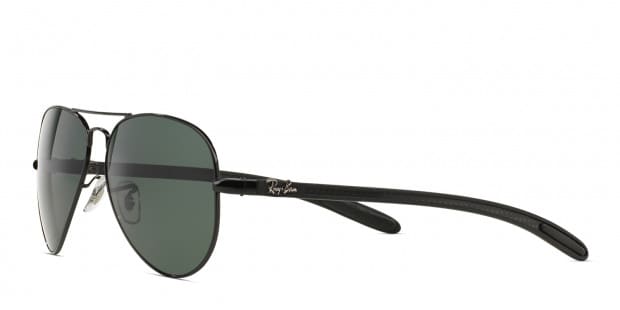 Ray-Ban RB8307 Carbon Fibre sunglasses Gunmetal Grey Gradient Lenses