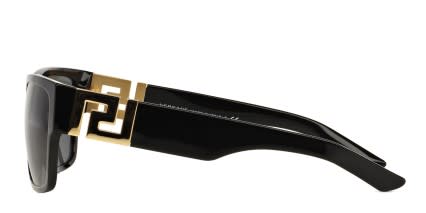 Versace VE4296 Black, Gold glasses - Black / Gold - Side View