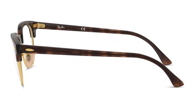Ray-Ban RX5154 Clubmaster Tortoise/Gold Eyeglasses | Includes FREE