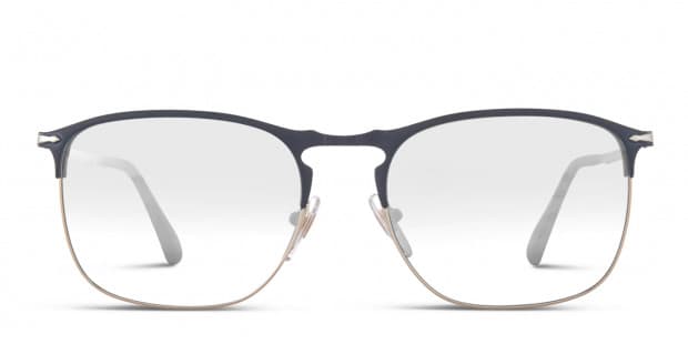Persol 7359S Blue w Silver Prescription Sunglasses