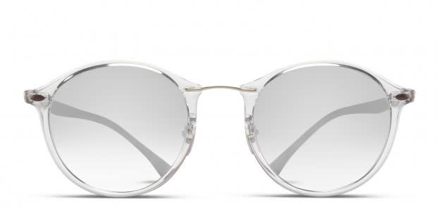Ray Ban 4242 Clear w Brown Prescription Sunglasses