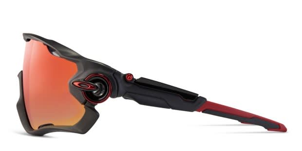 Oakley Jawbreaker Black w/Red Sunglasses