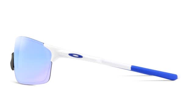 Oakley Evzero Pitch White w/Blue Sunglasses