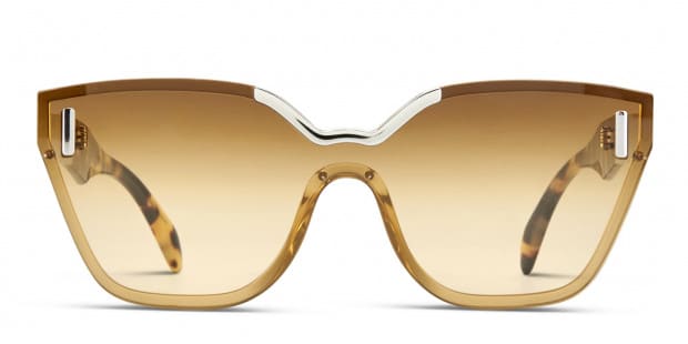Prada PR 16TS Brown w Tortoise Sunglasses