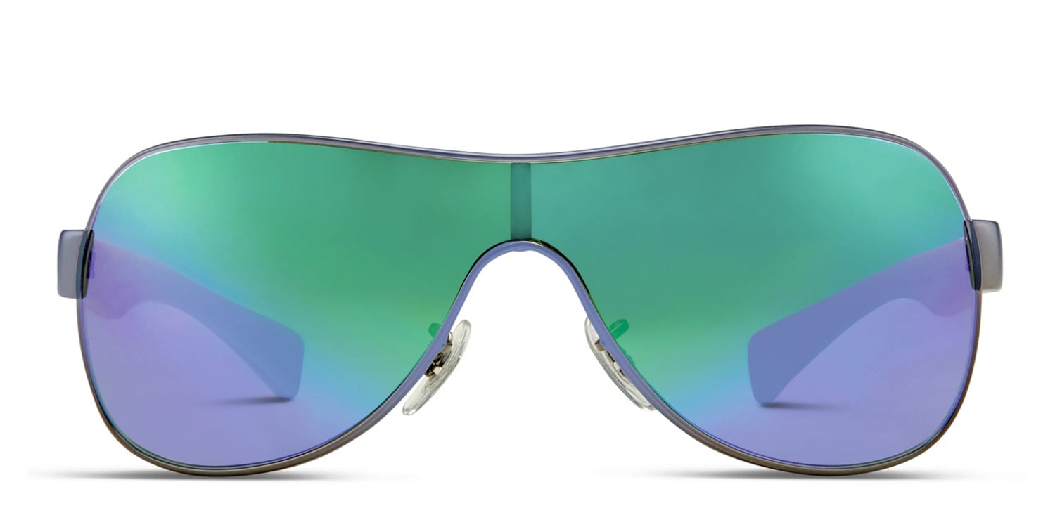 Ray-Ban RB3471 Gunmetal w/Beige (Non-Rx-able) glasses - Gunmetal / Beige - Frontal View
