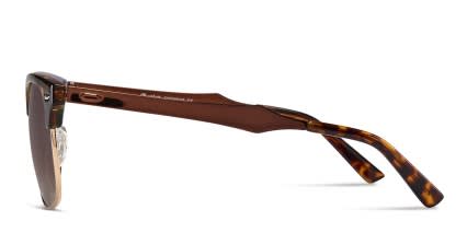 Emilio Tortoise w/Gold glasses - Tortoise / Gold - Side View