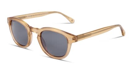 Muse Sugar Ray Clear Brown glasses - Brown / Clear - Angle View