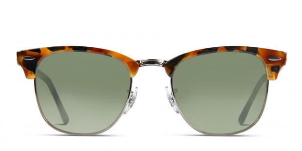 Ray-Ban 0RB3016 Clubmaster Tortoise w/Silver Prescription Sunglasses