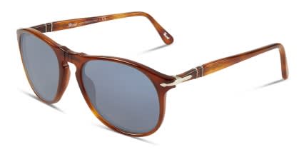 Persol PO9649S Brown glasses - Brown - Angle View