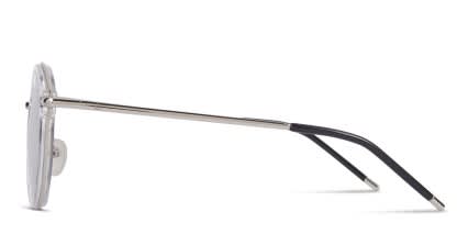 Sterling Silver glasses - Silver - Side View