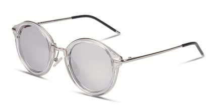 Sterling Silver glasses - Silver - Angle View