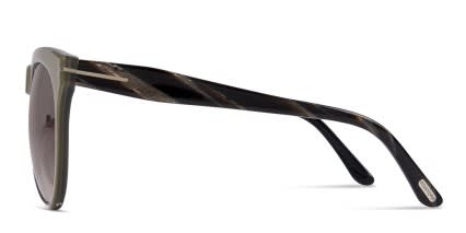 Tom Ford Leona Gray glasses - Gray - Side View