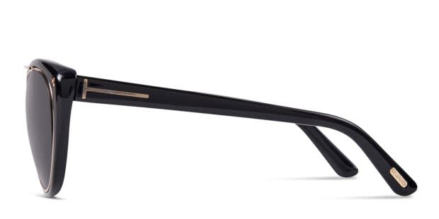 Tom Ford Edita Sunglasses- Black Tom Ford Edita Black Prescription Sunglasses main image 4