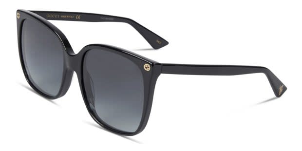 Gucci GG0022S Black Prescription Sunglasses