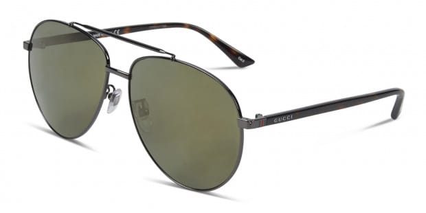 Gucci GG0043SA Gunmetal w Tortoise
