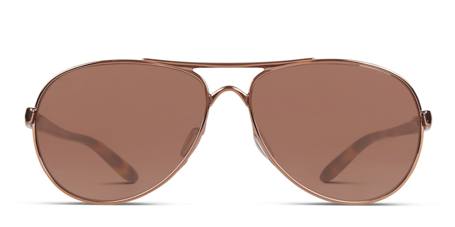Oakley Feedback Bronze w/Tortoise glasses - Bronze / Tortoise - Frontal View